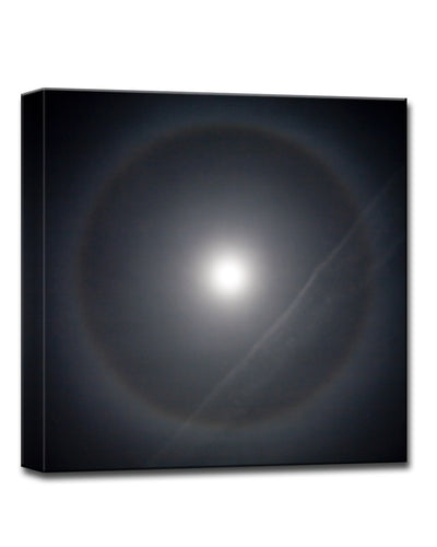 Moon Halo' Wrapped Canvas Wall Art