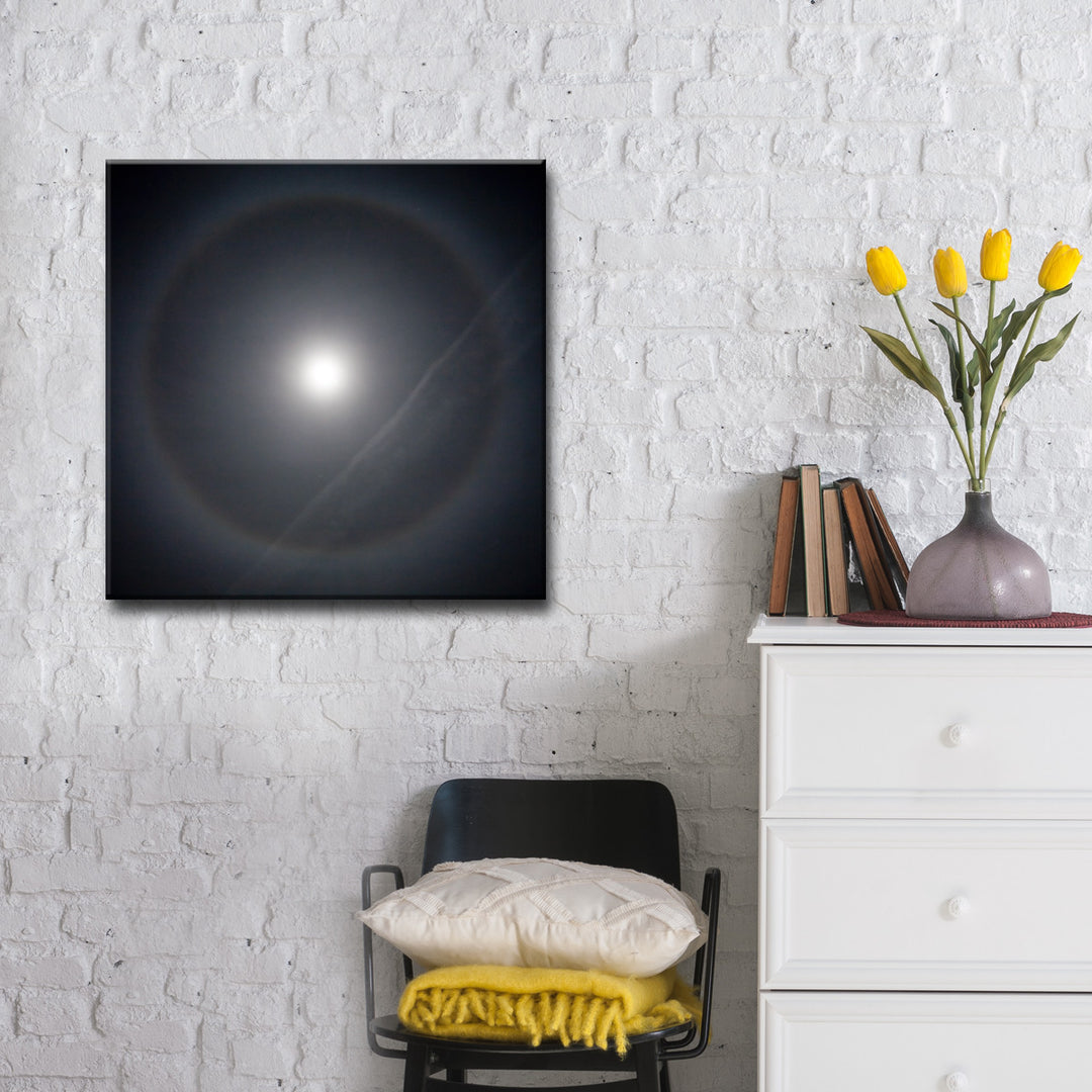 Moon Halo' Wrapped Canvas Wall Art