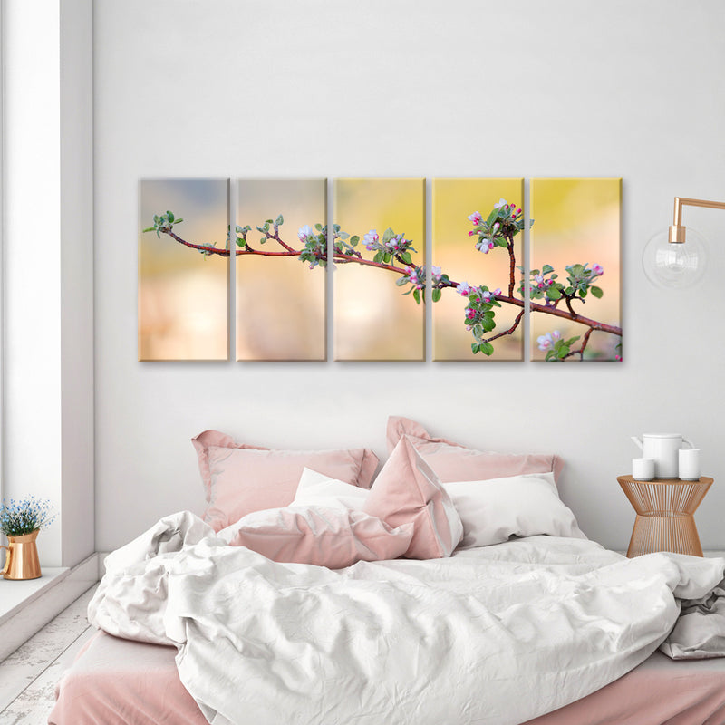 Apple Blossom' Wrapped Canvas Wall Art Set