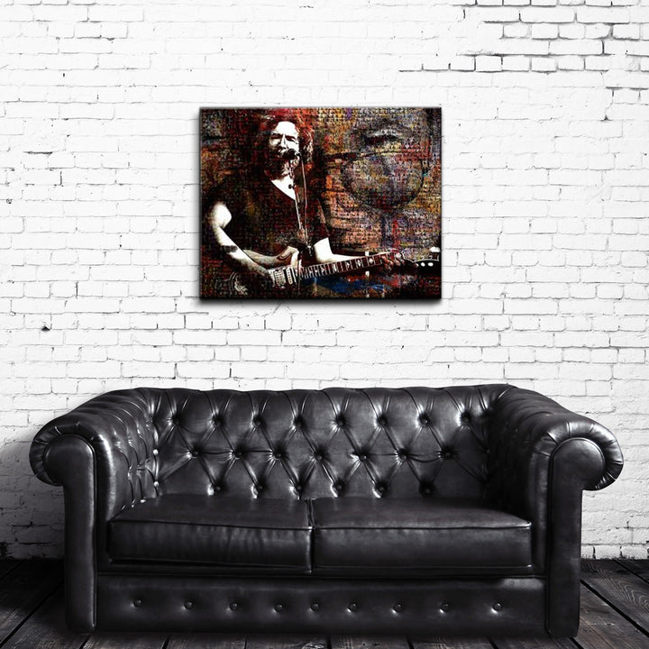 Jerry Garcia' Acrylic Wall Art