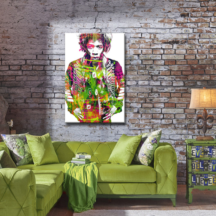 Iconic Jimmy Hendrix' ArtPlexi