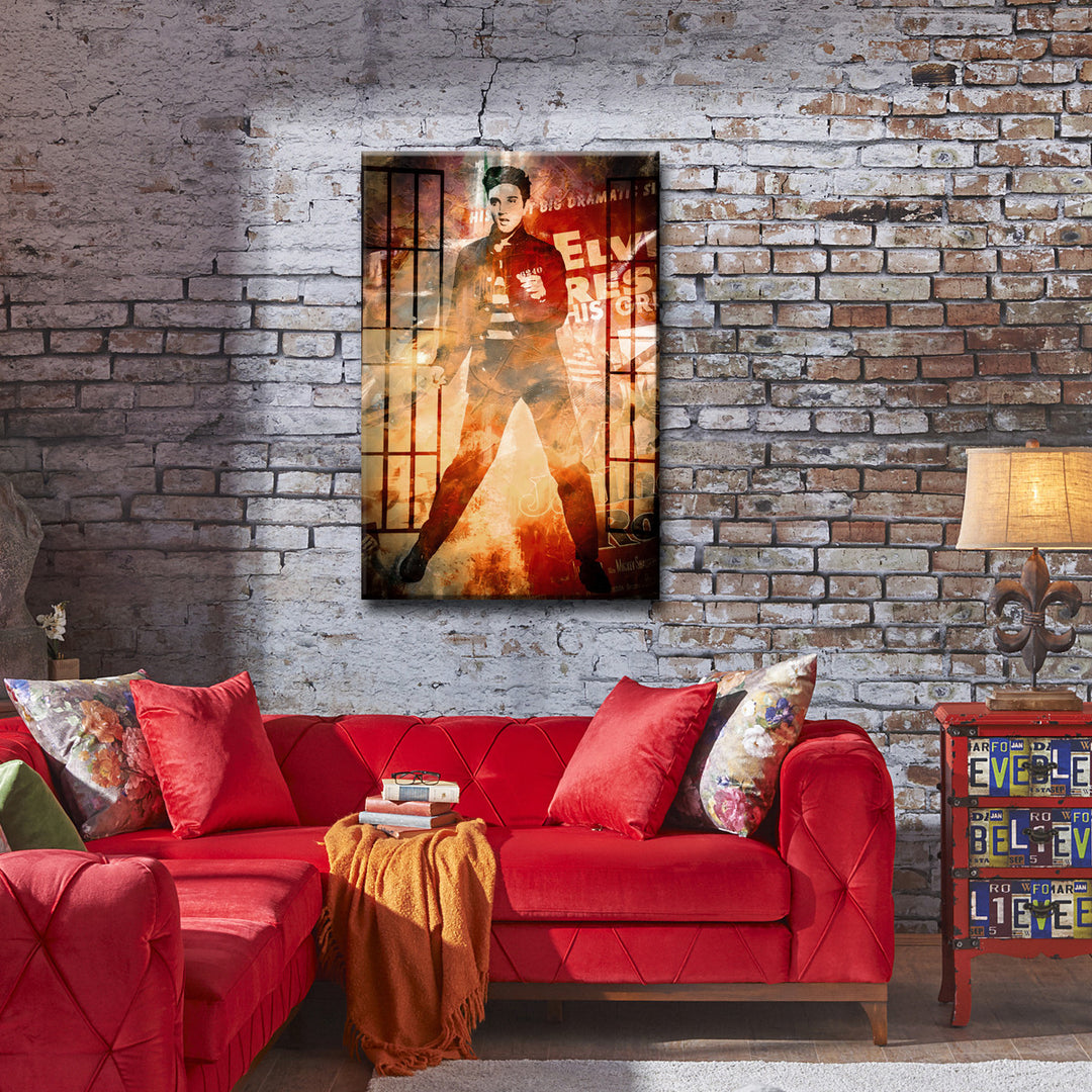 Iconic Elvis Jailhouse Rock' ArtPlexi