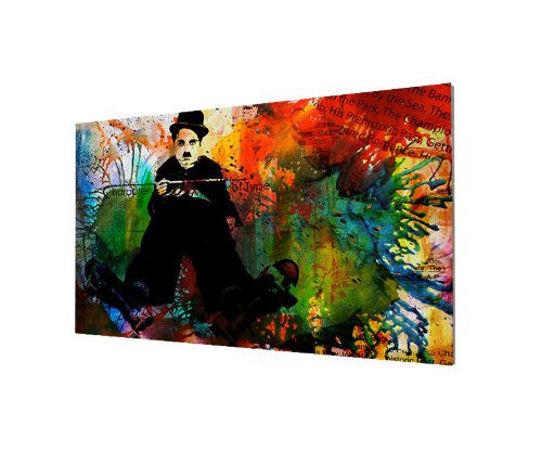 Iconic 'Chaplin' Acrylic Art