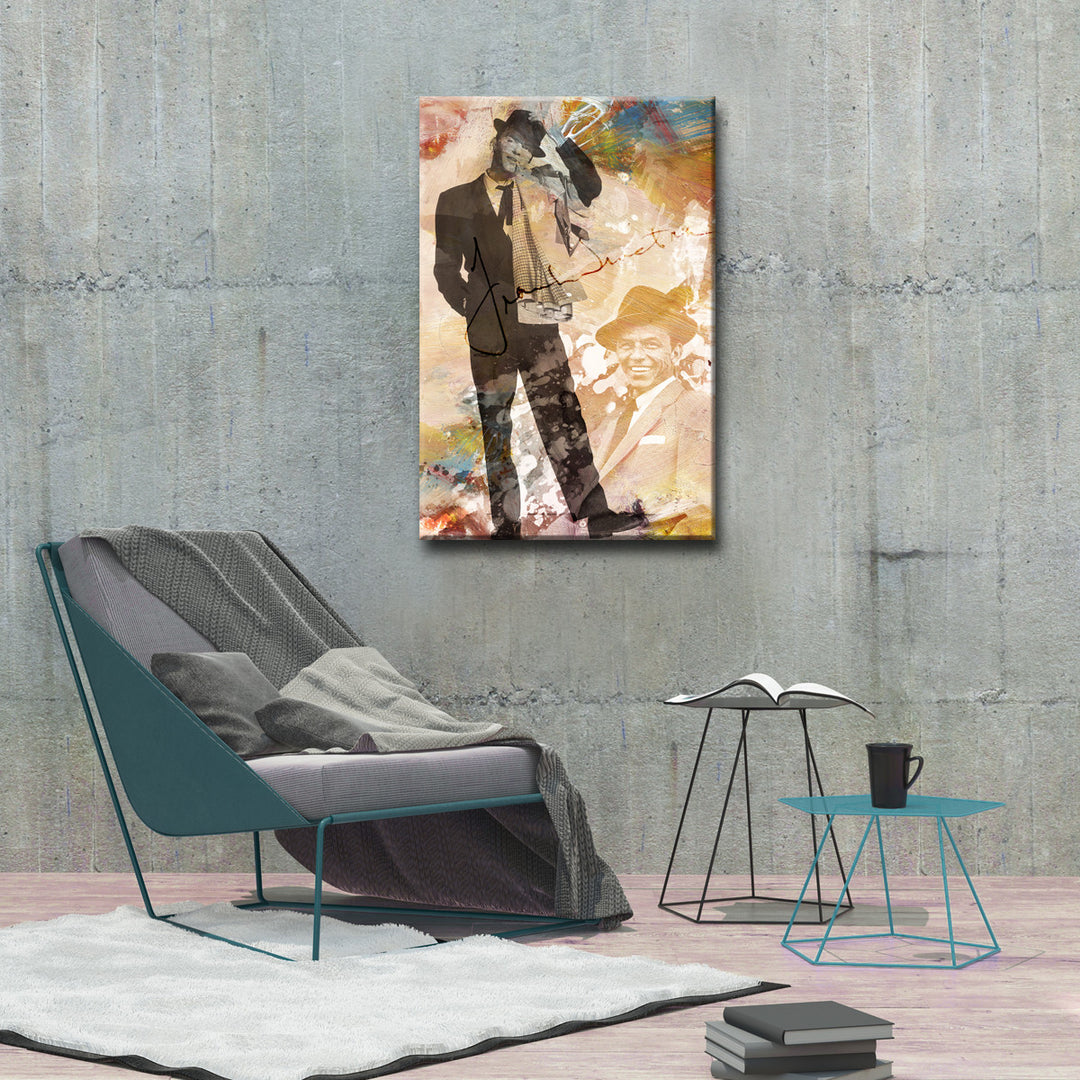 Iconic Frank Sinatra' Acrylic ArtPlexi