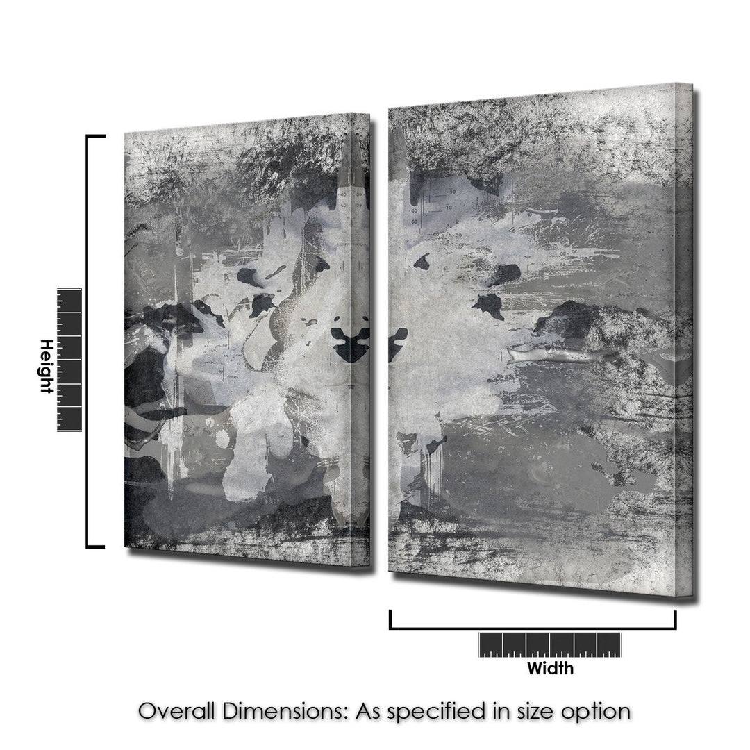 Inkd XII' Wrapped Canvas Wall Art