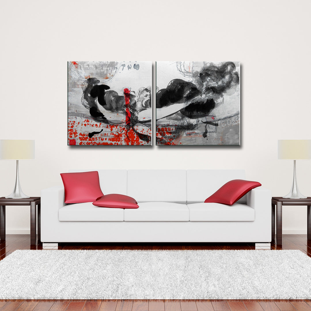 Inkd XVII' Wrapped Canvas Wall Art