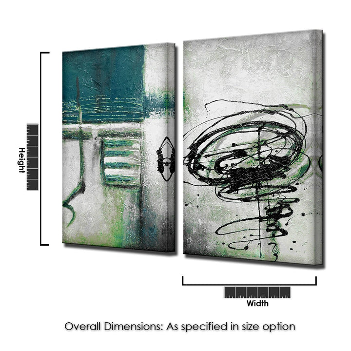 Inkd XIX' Wrapped Canvas Wall Art