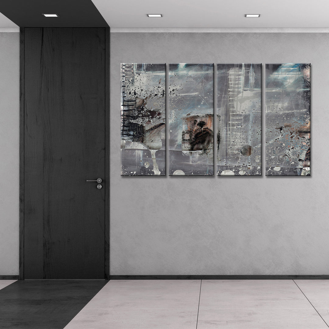 Inkd II' Wrapped Canvas Wall Art