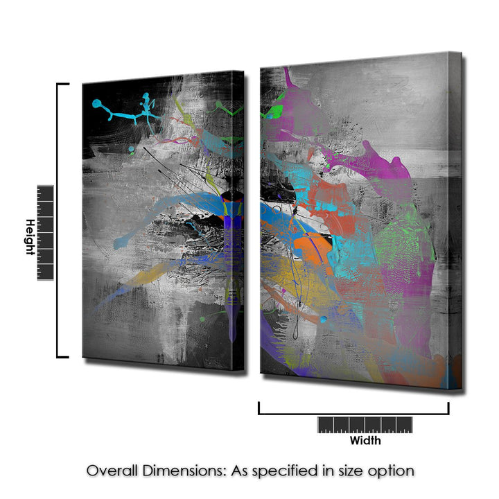 Inkd XXXVIII' Wrapped Canvas Wall Art