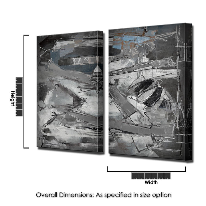 Inkd XLVI' Wrapped Canvas Wall Art
