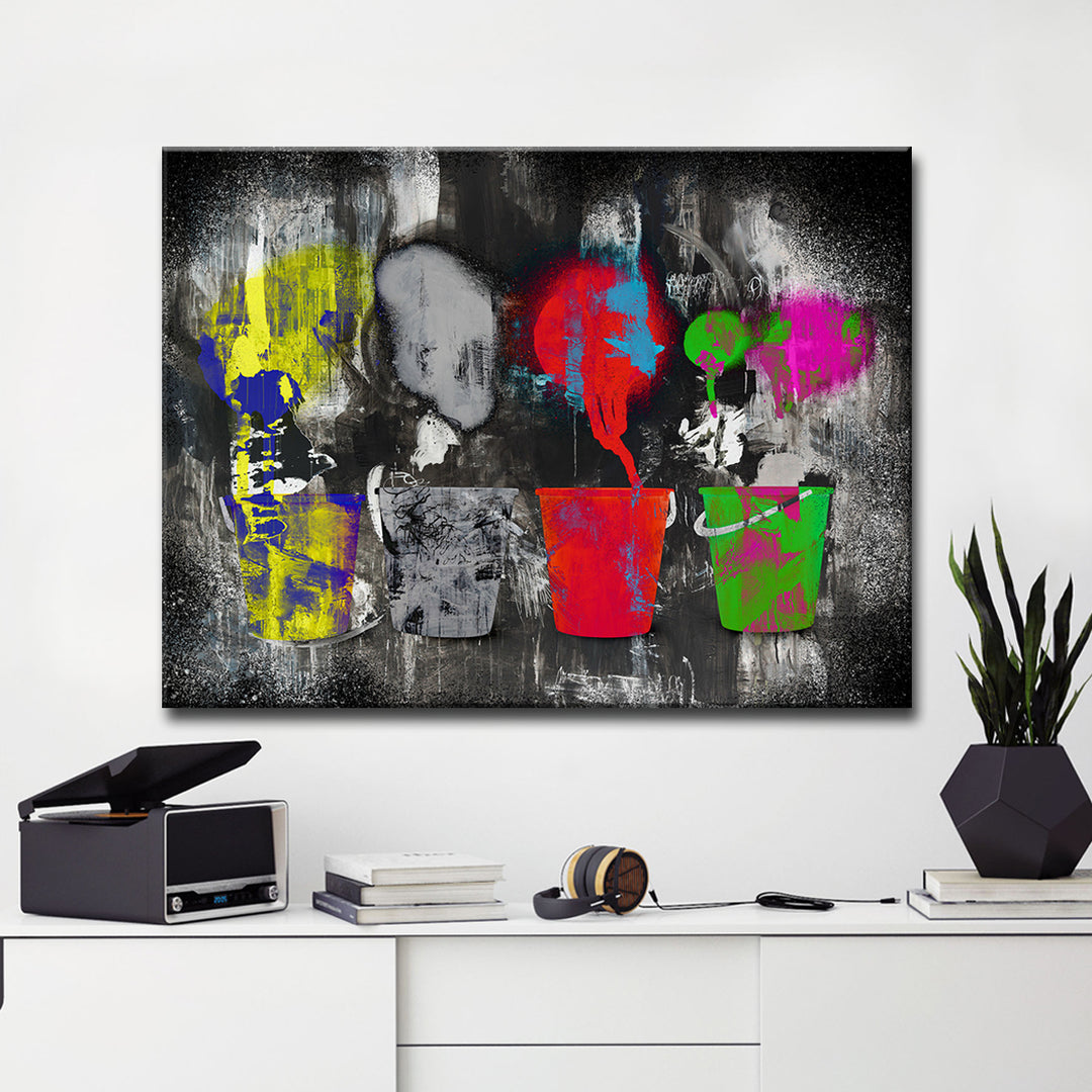 Inkd VIB' Wrapped Canvas Wall Art