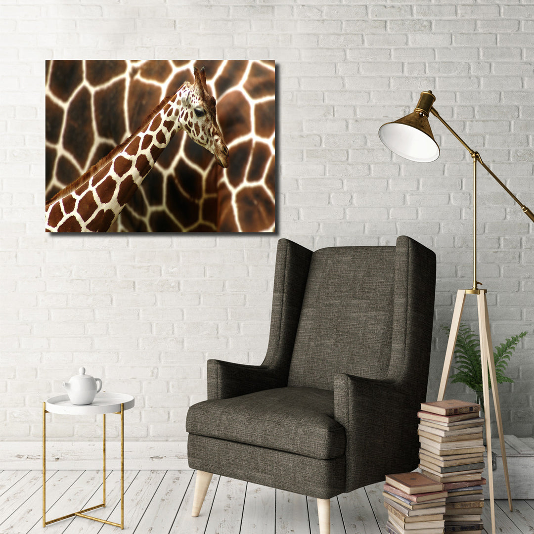 Indoor/Outdoor Wall Art 'Giraffe' in ArtPlexi