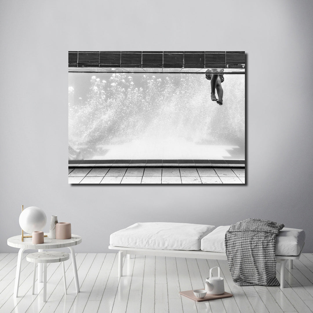 Indoor/Outdoor Wall Art 'Bubbles' in ArtPlexi