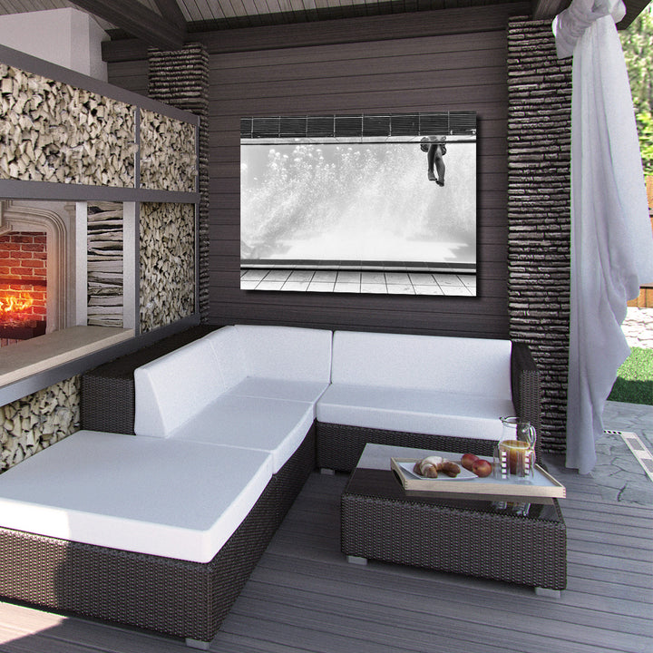 Indoor/Outdoor Wall Art 'Bubbles' in ArtPlexi