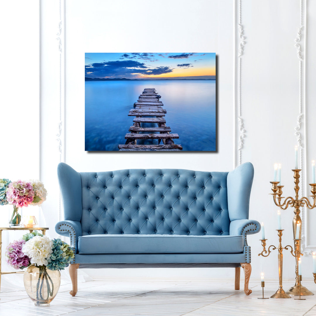 Indoor/Outdoor Wall Art 'Pier' in ArtPlexi