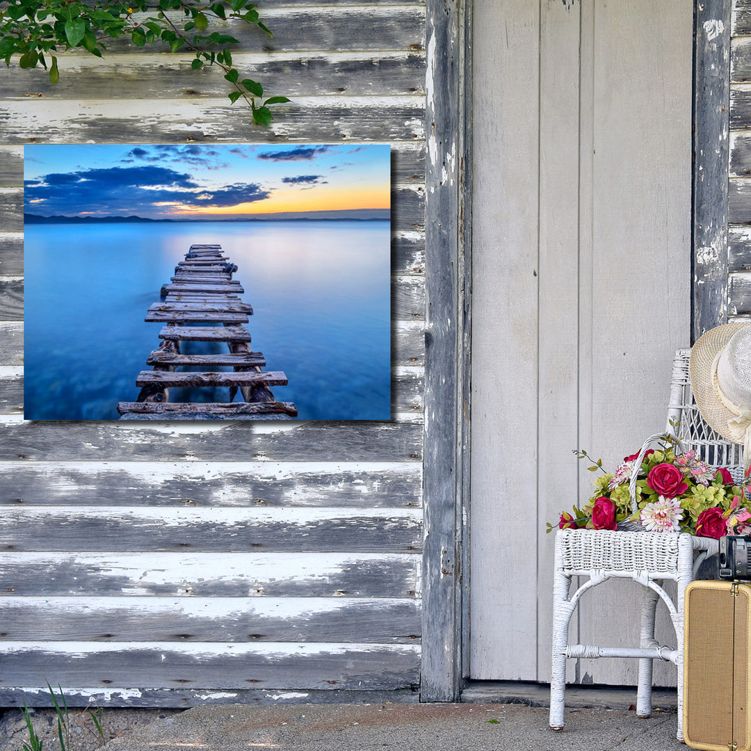 Indoor/Outdoor Wall Art 'Pier' in ArtPlexi