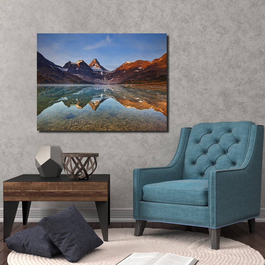 Indoor/Outdoor Wall Art 'Magog Lake' in ArtPlexi