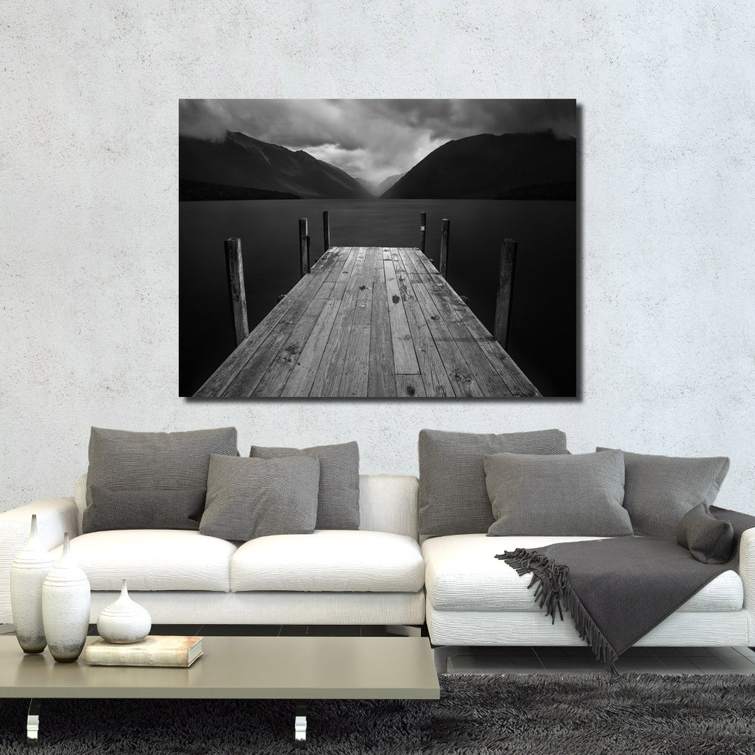 Indoor/Outdoor Wall Art 'The Lake' in ArtPlexi
