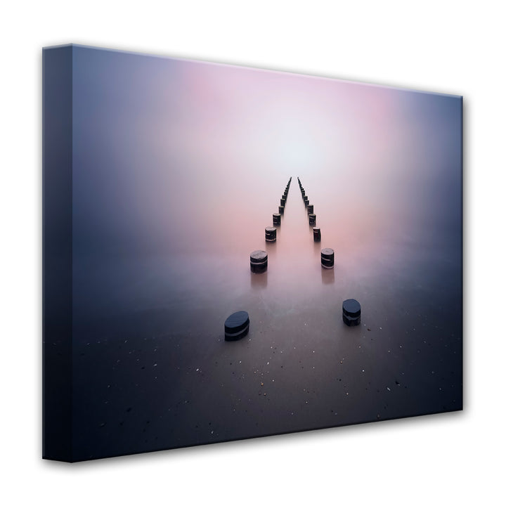 Alone in the Silence' Wrapped Canvas Wall Art