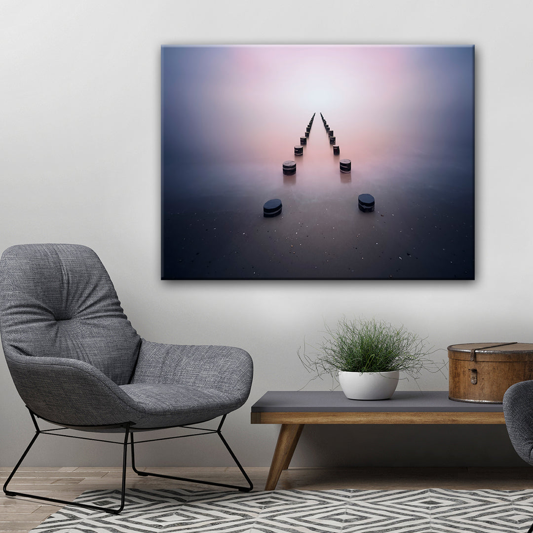 Alone in the Silence' Wrapped Canvas Wall Art