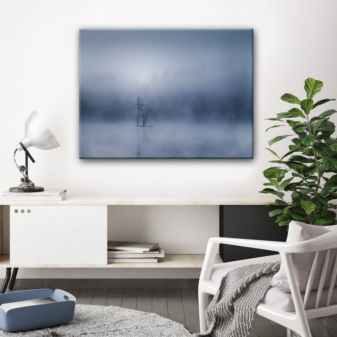 The Tiny Island' Wrapped Canvas Wall Art