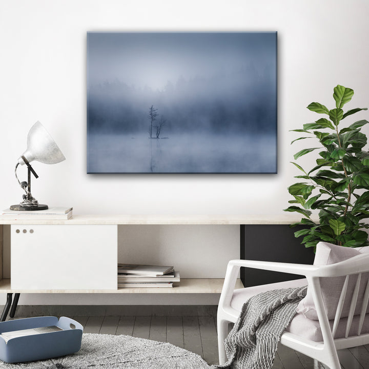 The Tiny Island' Wrapped Canvas Wall Art