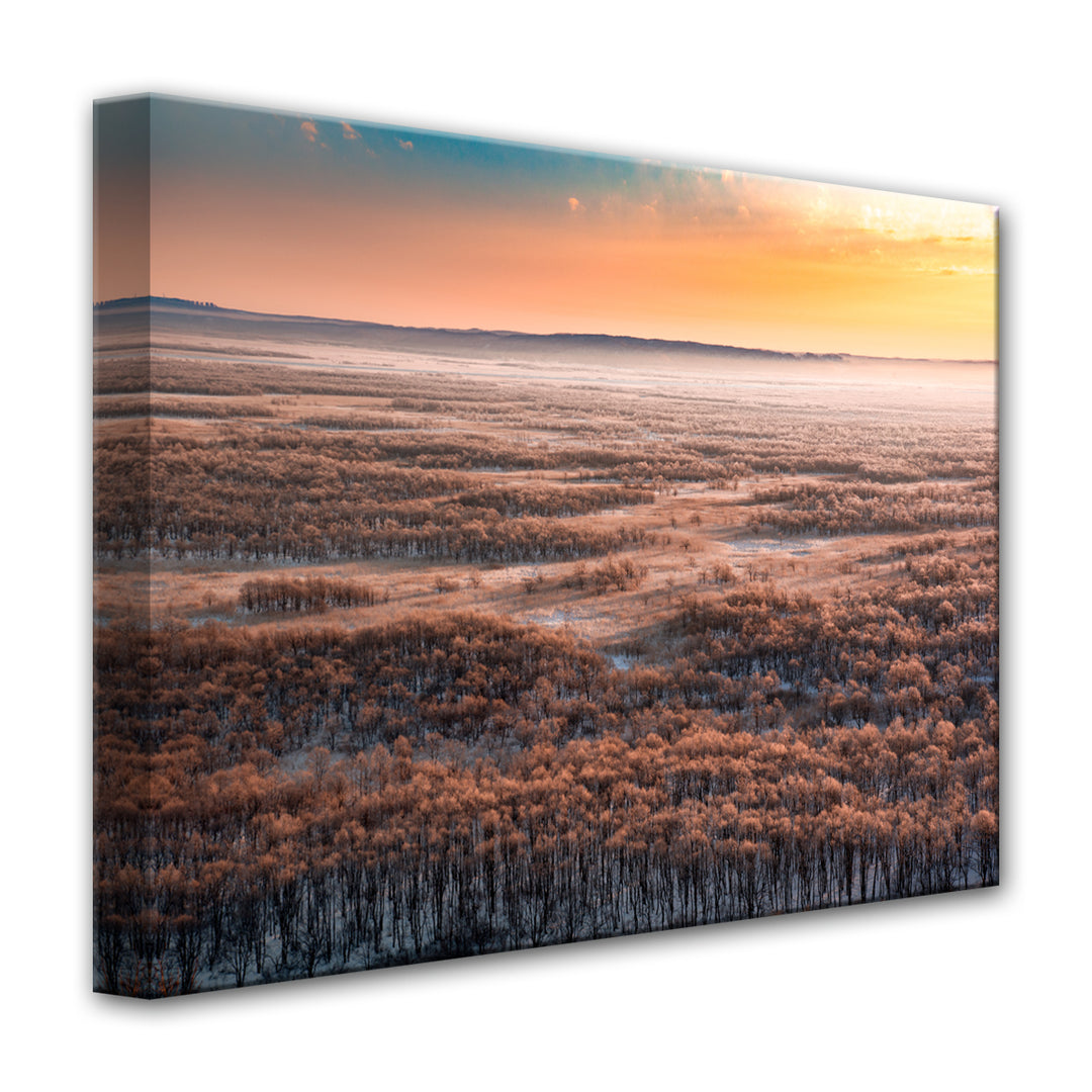 Dawn' Wrapped Canvas Wall Art