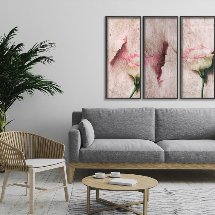 "Abstract Lovers" Framed 3-Piece Wall Art Set