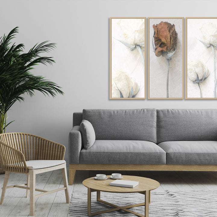 "Memories of Modest Emotion" Framed 3-Piece Wall Art Set
