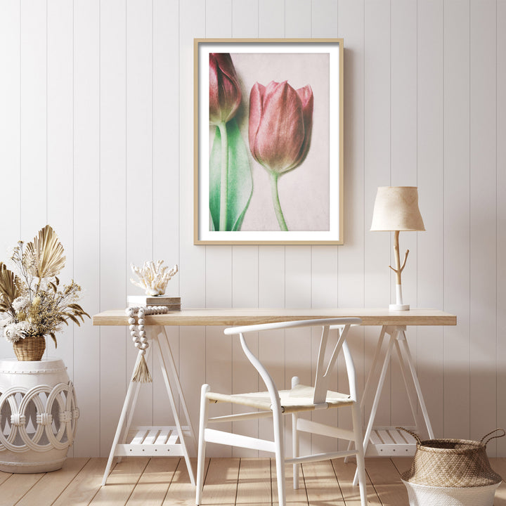 "The Spring Lovers" Framed Print Wall Art