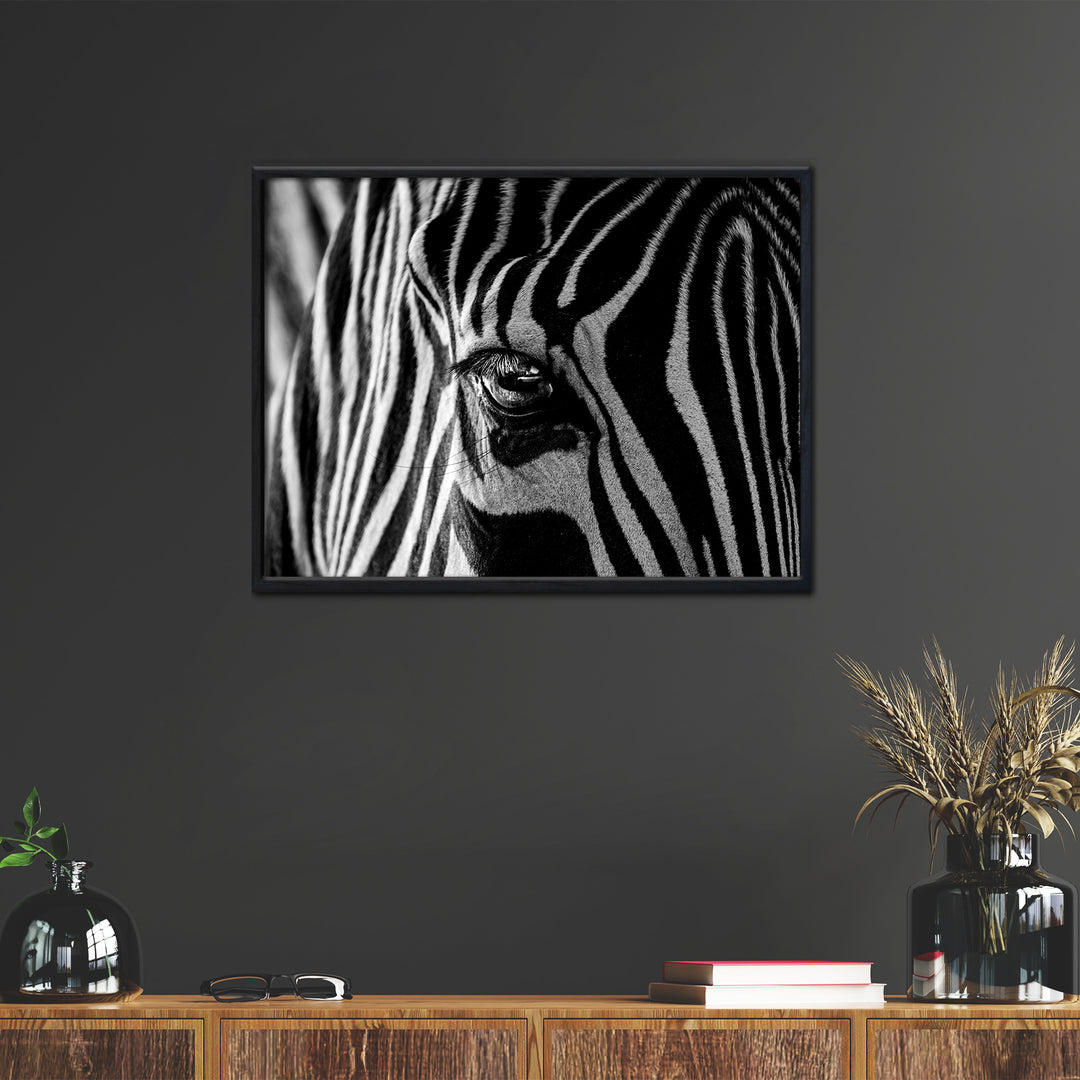 'Abstract Zebra'  Wall Art