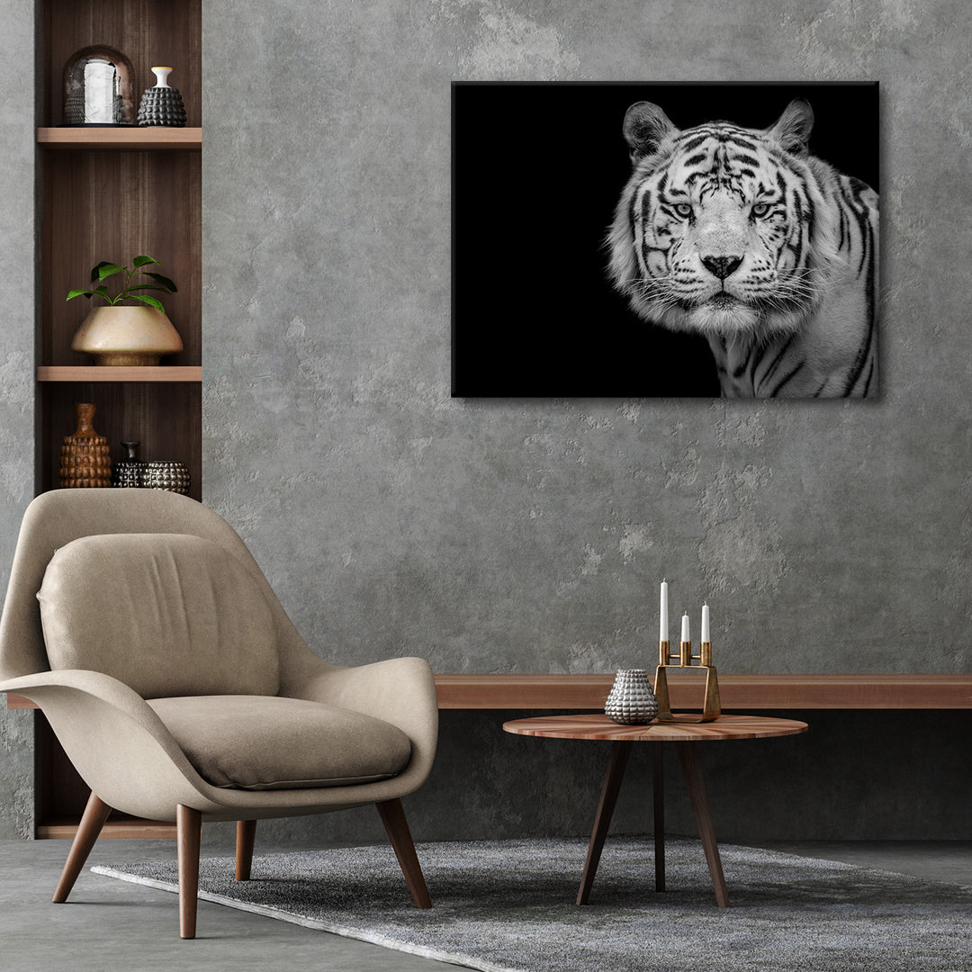 'Bengal White Tiger'  Wall Art