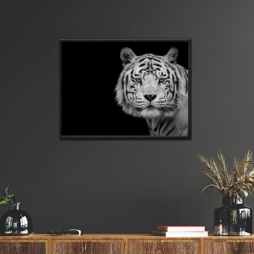 'Bengal White Tiger'  Wall Art