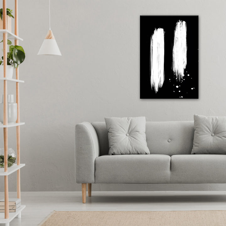 'Negatives Strokes'  Wall Art