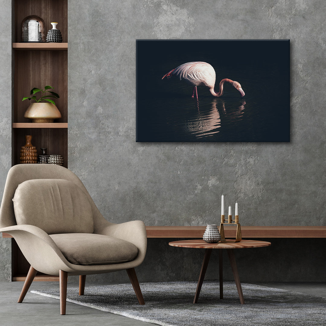 'Enlighted Flamingo'  Wall Art