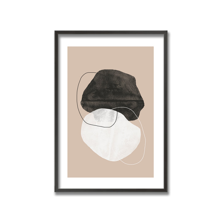 "Cosmic Abstract" Framed Print Wall Art