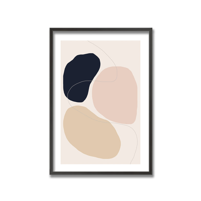 "Abstract Composition" Framed Print Wall Art