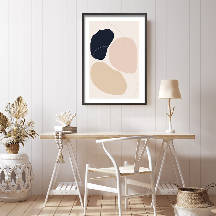 "Abstract Composition" Framed Print Wall Art