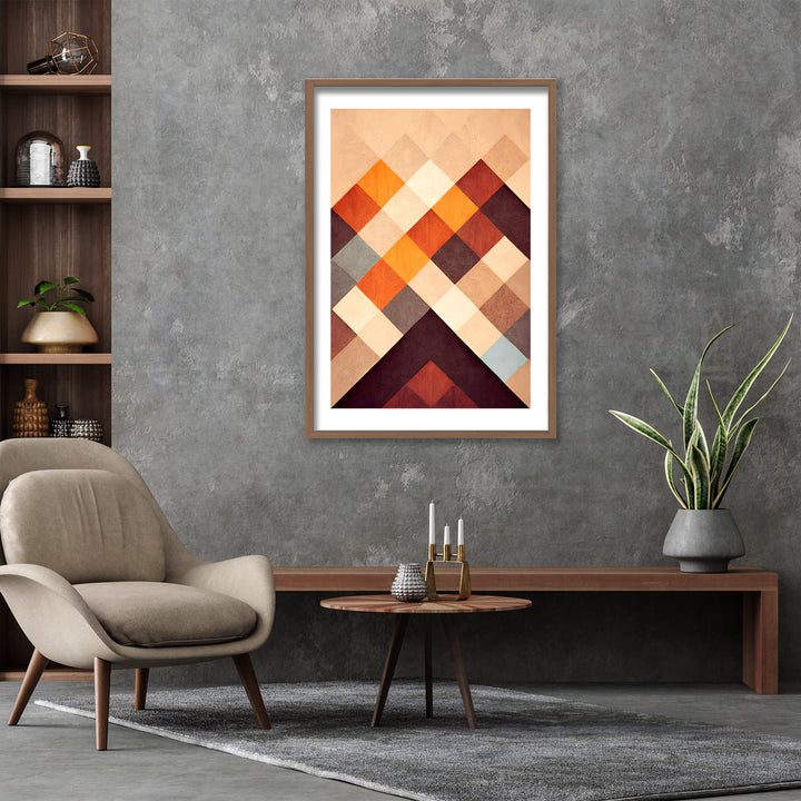 "The Pyramid" Framed Print Wall Art
