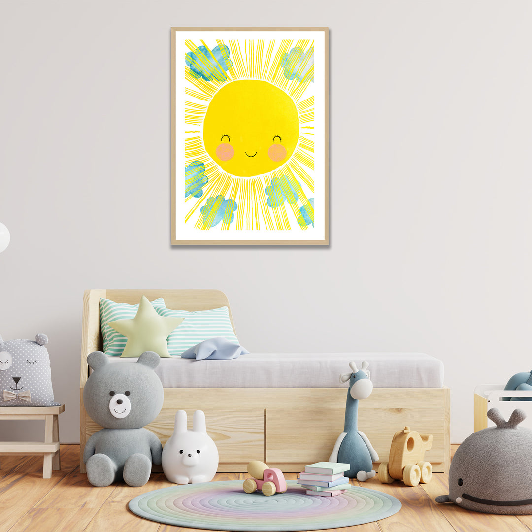 Kids Framed Art Print | Matahari
