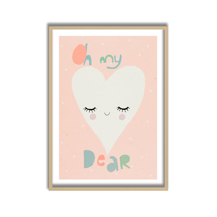 Kids Framed Art Print | Oh My Dear