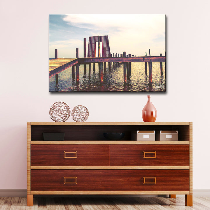 All Hands on Deck' Wrapped Canvas Wall Art