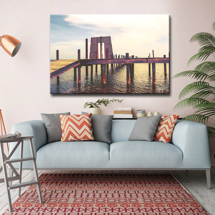 All Hands on Deck' Wrapped Canvas Wall Art
