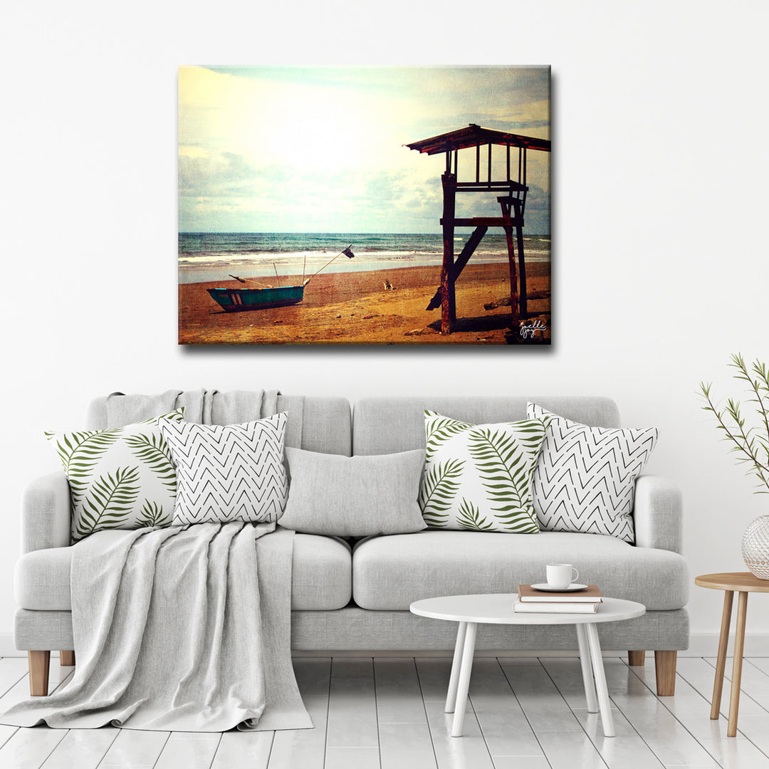 Blind To You' Wrapped Canvas Wall Art