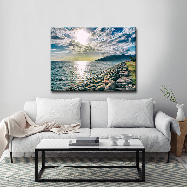 Break Open The Sky' Wrapped Canvas Wall Art