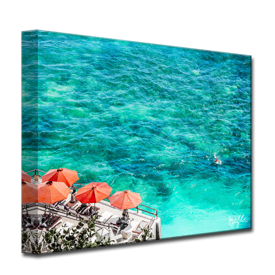 Delphi' Wrapped Canvas Wall Art
