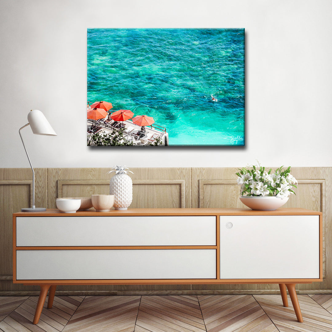 Delphi' Wrapped Canvas Wall Art