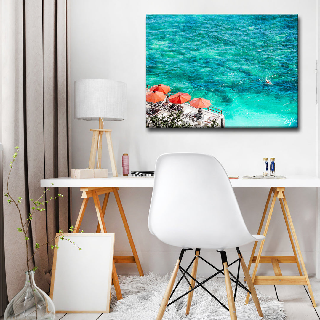 Delphi' Wrapped Canvas Wall Art