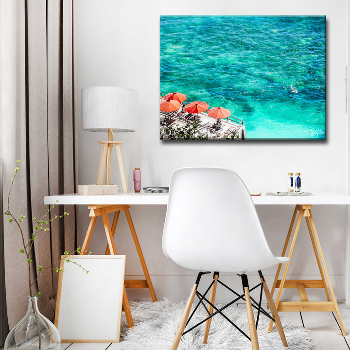 Delphi' Wrapped Canvas Wall Art