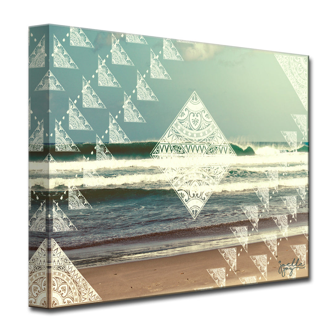 Energy of The Ocean' Wrapped Canvas Wall Art